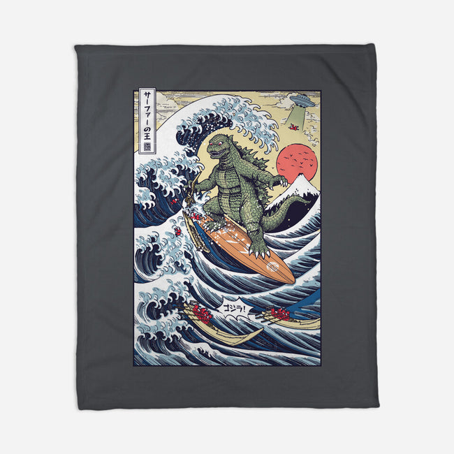 King Of Surfers-None-Fleece-Blanket-Arinesart
