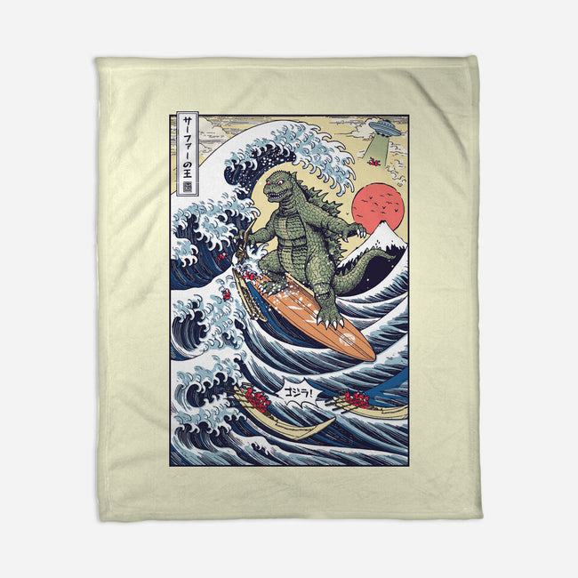 King Of Surfers-None-Fleece-Blanket-Arinesart