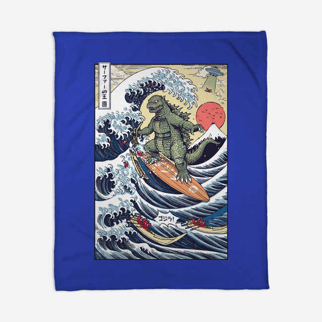 King Of Surfers-None-Fleece-Blanket-Arinesart