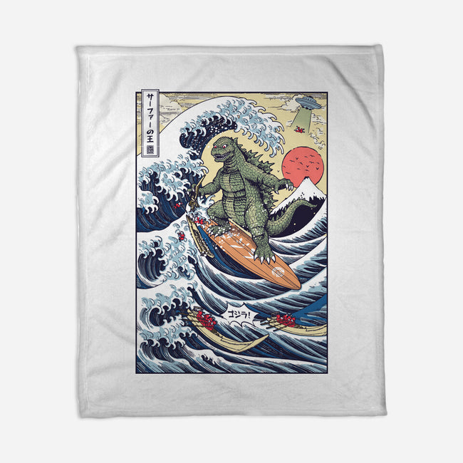 King Of Surfers-None-Fleece-Blanket-Arinesart