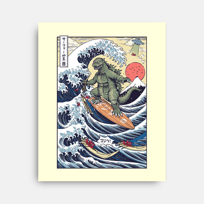 King Of Surfers-None-Stretched-Canvas-Arinesart