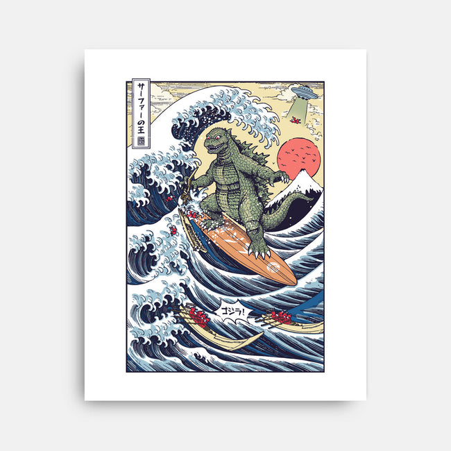 King Of Surfers-None-Stretched-Canvas-Arinesart