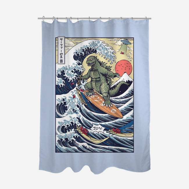 King Of Surfers-None-Polyester-Shower Curtain-Arinesart