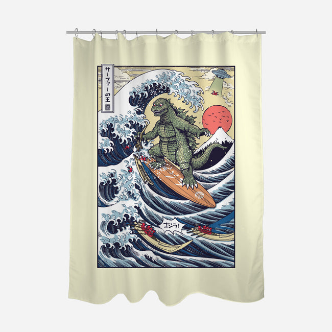 King Of Surfers-None-Polyester-Shower Curtain-Arinesart