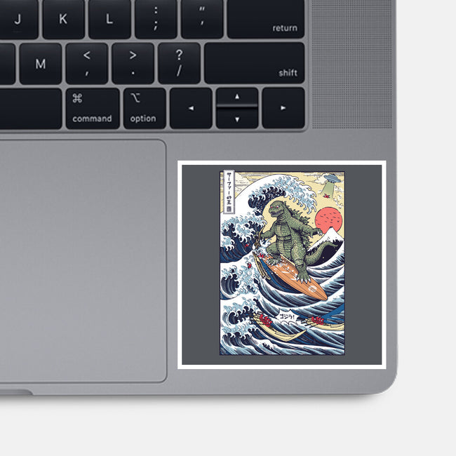 King Of Surfers-None-Glossy-Sticker-Arinesart