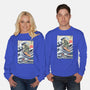 King Of Surfers-Unisex-Crew Neck-Sweatshirt-Arinesart