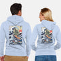 King Of Surfers-Unisex-Zip-Up-Sweatshirt-Arinesart
