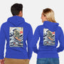 King Of Surfers-Unisex-Zip-Up-Sweatshirt-Arinesart