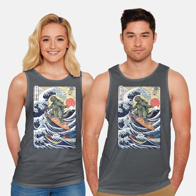 King Of Surfers-Unisex-Basic-Tank-Arinesart