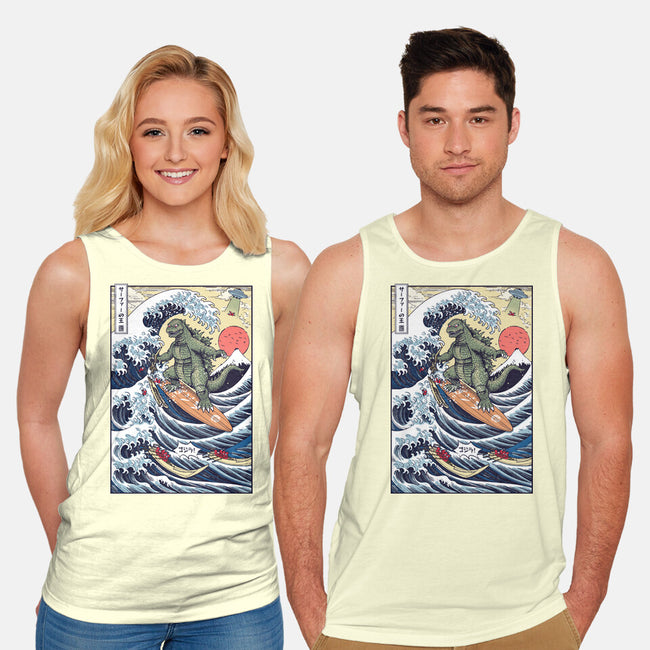 King Of Surfers-Unisex-Basic-Tank-Arinesart