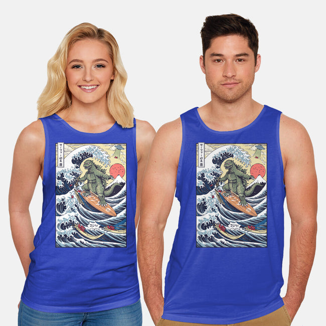 King Of Surfers-Unisex-Basic-Tank-Arinesart