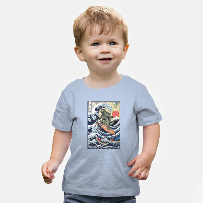 King Of Surfers-Baby-Basic-Tee-Arinesart