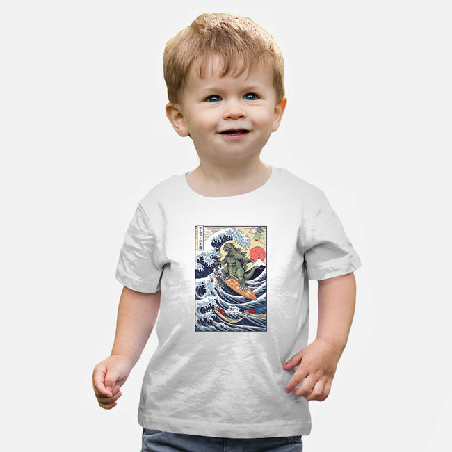 King Of Surfers-Baby-Basic-Tee-Arinesart