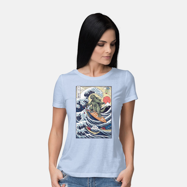 King Of Surfers-Womens-Basic-Tee-Arinesart