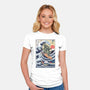 King Of Surfers-Womens-Fitted-Tee-Arinesart