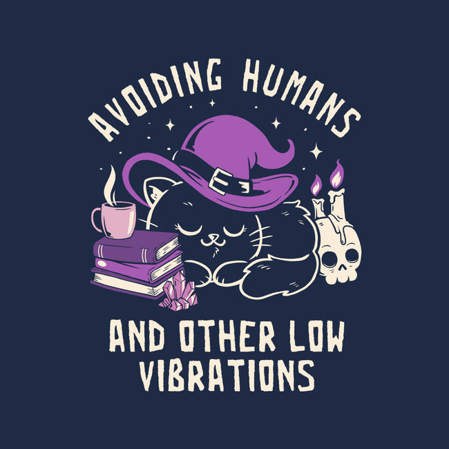 Avoiding Humans And Other Low Vibrations-Womens-Basic-Tee-koalastudio
