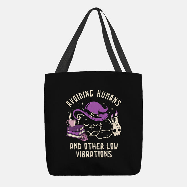 Avoiding Humans And Other Low Vibrations-None-Basic Tote-Bag-koalastudio