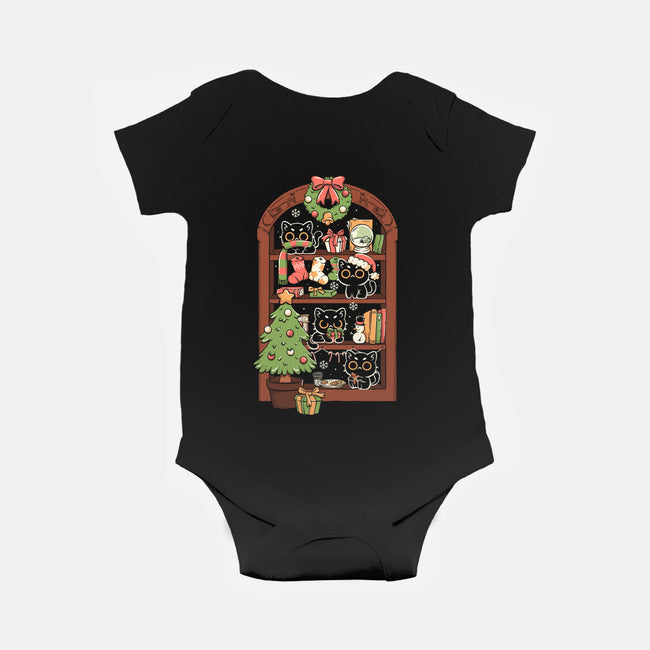 Holiday Cats-Baby-Basic-Onesie-koalastudio