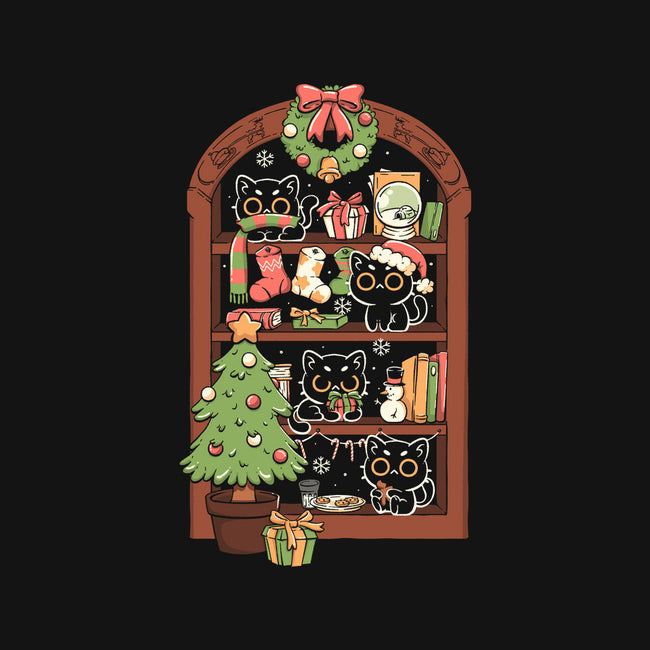 Holiday Cats-Unisex-Basic-Tee-koalastudio