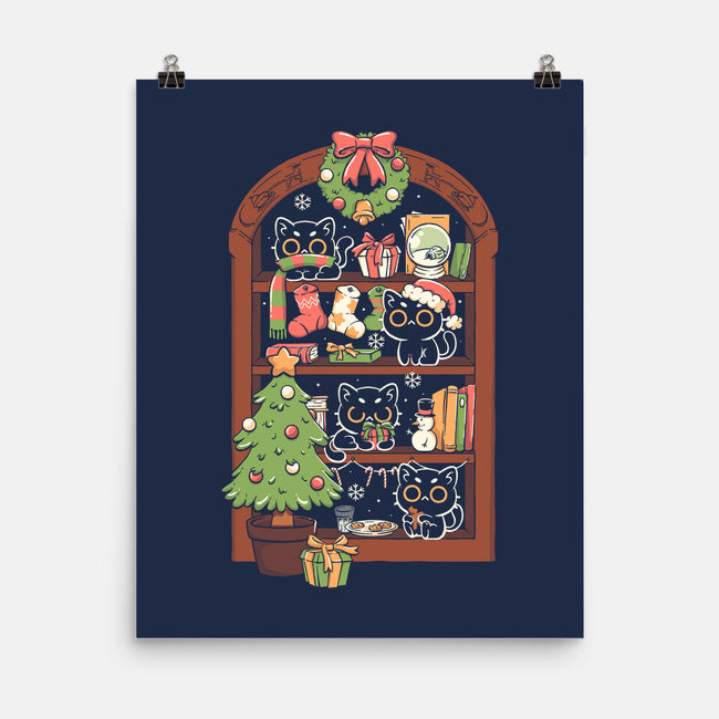 Holiday Cats-None-Matte-Poster-koalastudio