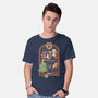 Holiday Cats-Mens-Basic-Tee-koalastudio