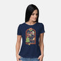 Holiday Cats-Womens-Basic-Tee-koalastudio