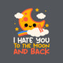 Hate You To The Moon And Back-Unisex-Pullover-Sweatshirt-NemiMakeit