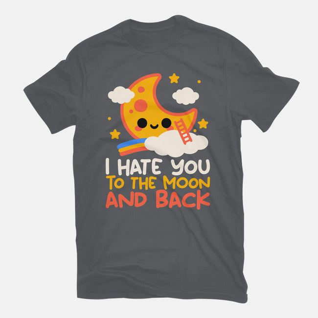 Hate You To The Moon And Back-Mens-Premium-Tee-NemiMakeit