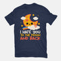 Hate You To The Moon And Back-Mens-Basic-Tee-NemiMakeit