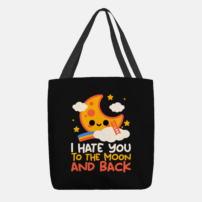 Hate You To The Moon And Back-None-Basic Tote-Bag-NemiMakeit