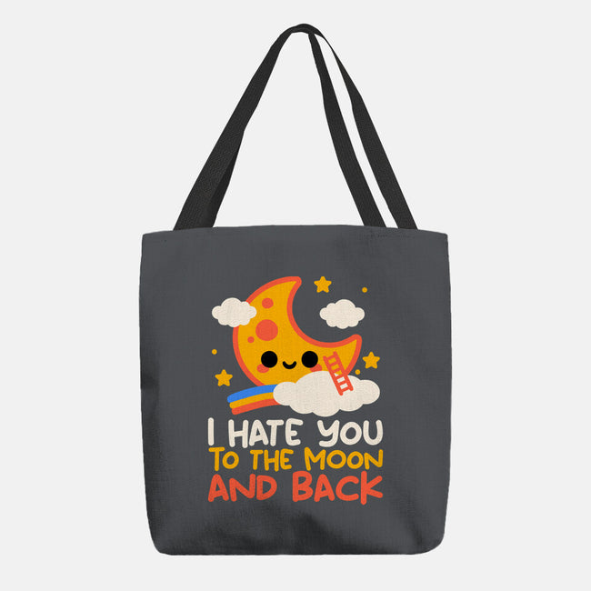 Hate You To The Moon And Back-None-Basic Tote-Bag-NemiMakeit