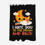 Hate You To The Moon And Back-None-Polyester-Shower Curtain-NemiMakeit