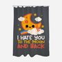 Hate You To The Moon And Back-None-Polyester-Shower Curtain-NemiMakeit