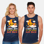 Hate You To The Moon And Back-Unisex-Basic-Tank-NemiMakeit