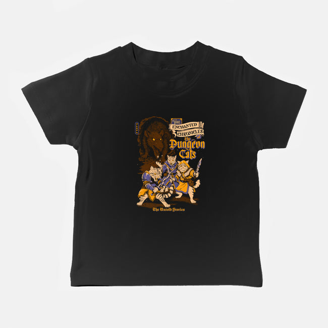 Dungeon Cats-Baby-Basic-Tee-Hafaell