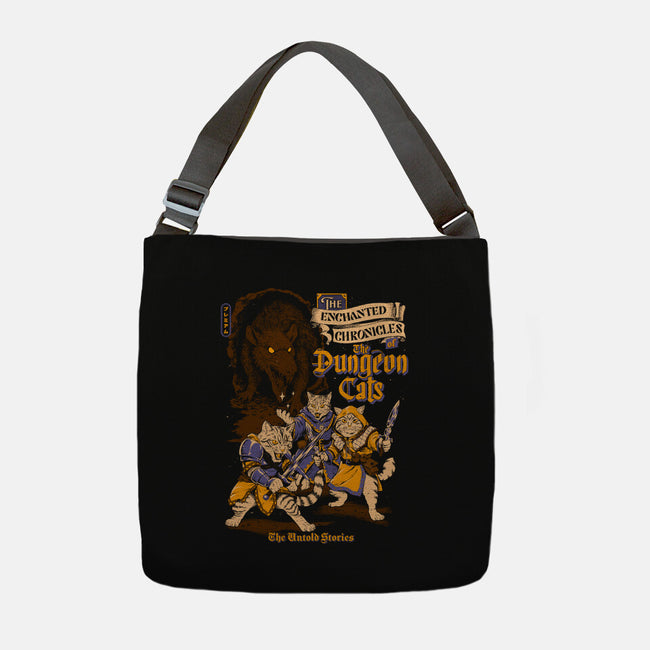 Dungeon Cats-None-Adjustable Tote-Bag-Hafaell