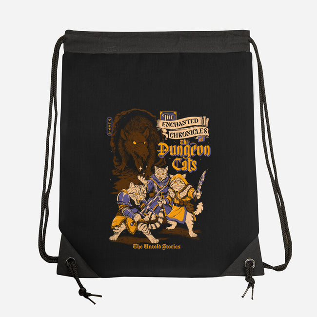 Dungeon Cats-None-Drawstring-Bag-Hafaell