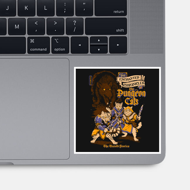 Dungeon Cats-None-Glossy-Sticker-Hafaell