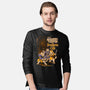 Dungeon Cats-Mens-Long Sleeved-Tee-Hafaell