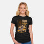Dungeon Cats-Womens-Fitted-Tee-Hafaell