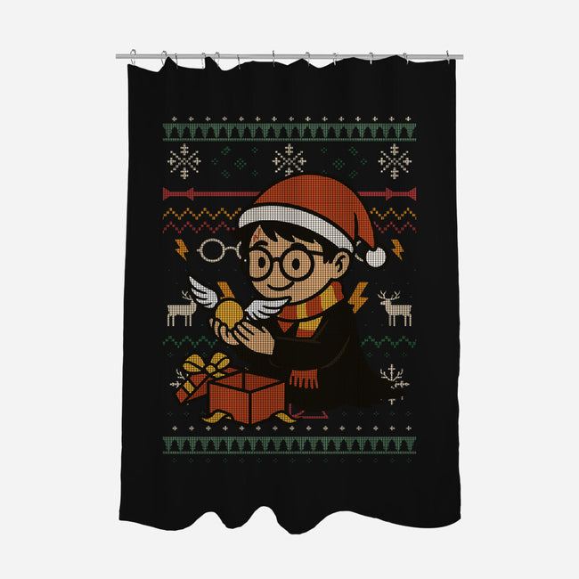 I Open At The Close-None-Polyester-Shower Curtain-fanfabio