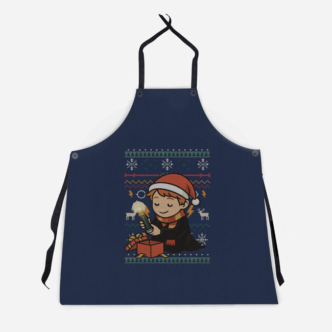 A Shiny Gift-Unisex-Kitchen-Apron-fanfabio