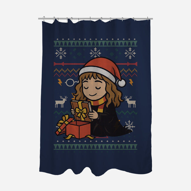 A Smart Gift-None-Polyester-Shower Curtain-fanfabio