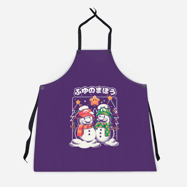 Winter Magic-Unisex-Kitchen-Apron-estudiofitas