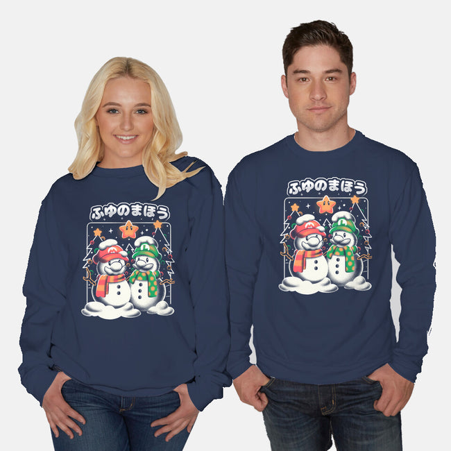 Winter Magic-Unisex-Crew Neck-Sweatshirt-estudiofitas