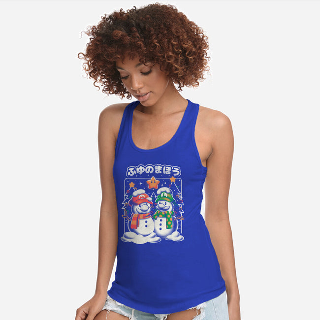Winter Magic-Womens-Racerback-Tank-estudiofitas
