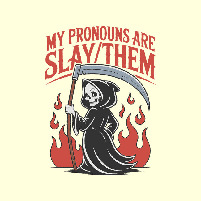 My Pronouns Are Slay Them-None-Fleece-Blanket-RoboMega