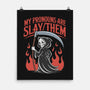 My Pronouns Are Slay Them-None-Matte-Poster-RoboMega