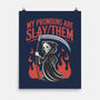 My Pronouns Are Slay Them-None-Matte-Poster-RoboMega