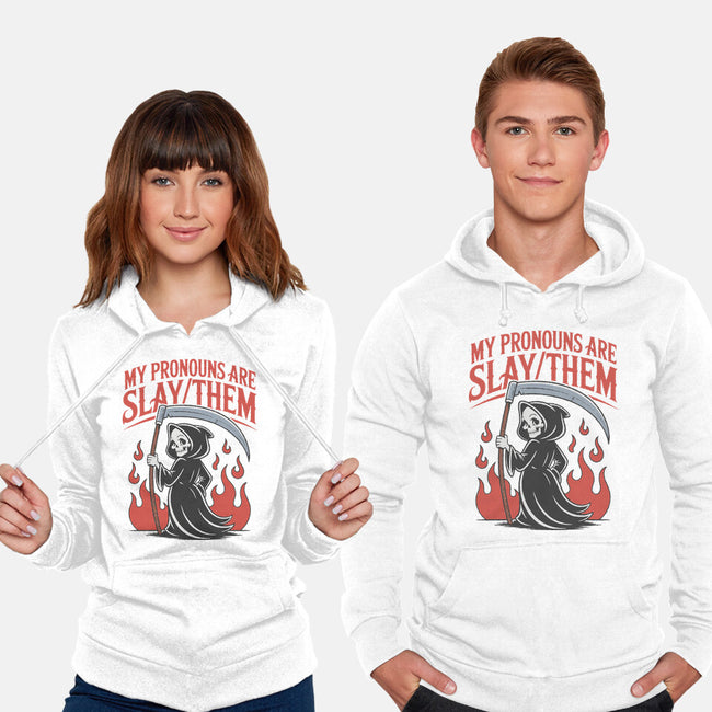 My Pronouns Are Slay Them-Unisex-Pullover-Sweatshirt-RoboMega
